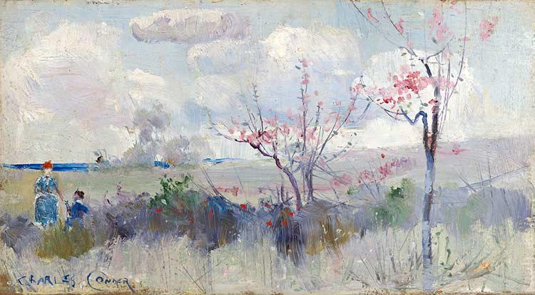 Charles conder Herrick Blossoms France oil painting art
